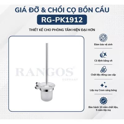 Giá Đỡ Và Chổi Cọ Bồn Cầu Rangos RG-PK1912