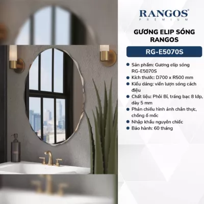 Gương Elip Sóng Rangos RG-E5070S