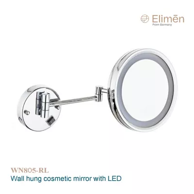 Gương trang điểm gắn tường có đèn Led Elimen WN805-RL