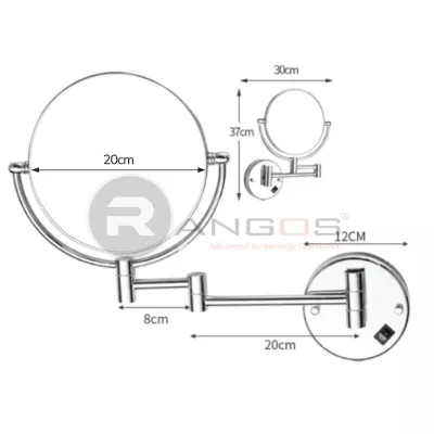 Gương Trang Điểm Rangos RG-Dec01