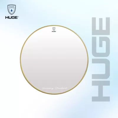 Gương Tròn Khung Vàng Huge H-GK01G