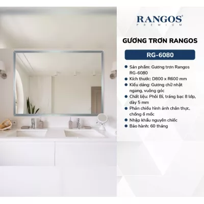 Gương Trơn Rangos RG-6080