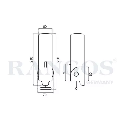 Hộp Đựng Xà Phòng Rangos RG-PKX01