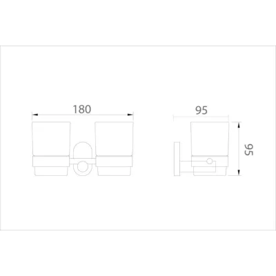 Kệ cốc Ecobath EC220-10