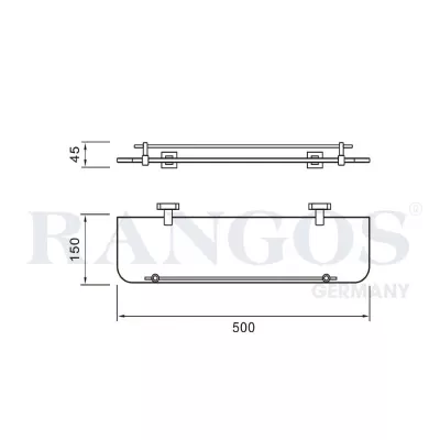 Kệ Gương Rangos RG-PK4613