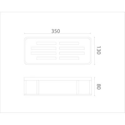 Kệ phòng tắm Ecobath EC4053-1