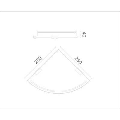 Kệ phòng tắm Ecobath EC4059-1