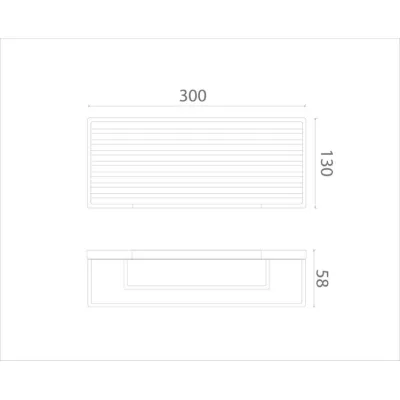 Kệ phòng tắm Ecobath EC4064-1