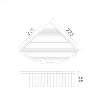 Kệ phòng tắm Ecobath EC4069-1