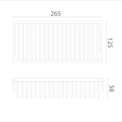 Kệ phòng tắm Ecobath EC4070-1