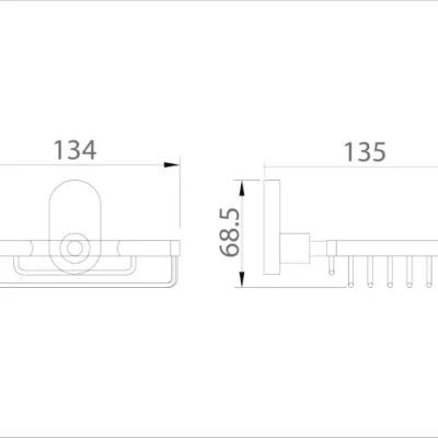 Kệ xà phòng Ecobath EC220-01