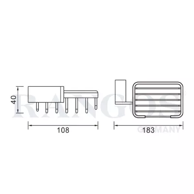 Kệ Xà Phòng Rangos RG-PK4814