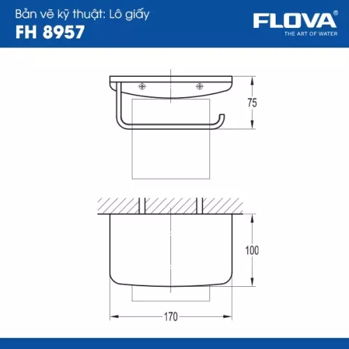 Lô giấy Flova FH 8957