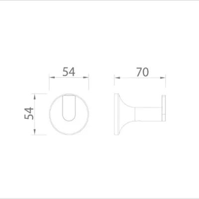 Móc áo Ecobath EC218-04