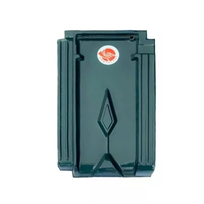 Ngói 16 viên/m2 Đất Việt tráng men màu xanh rêu