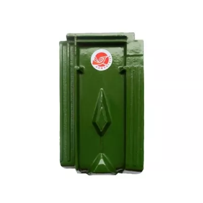 Ngói 22 viên/m2 Đất Việt tráng men màu xanh rêu