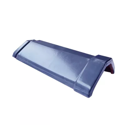 Ngói Nóc 400 Đất Việt Men Bóng Xanh Tím Than (Navy)