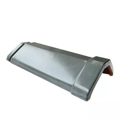 Ngói Nóc 400 Đất Việt Tráng Men Màu Xanh Rêu