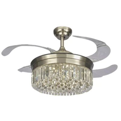 Quạt trần LuxAire Crystal CR424ACABSBN