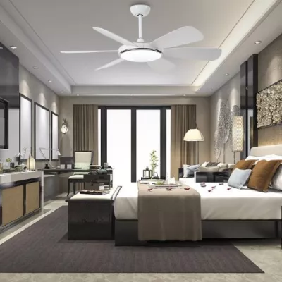 Quạt trần LuxAire Daisy DA526DCABSWH