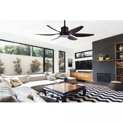 Quạt trần LuxAire Sweep SW546DCABSBL