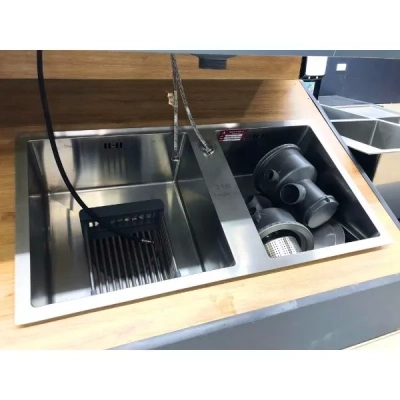 Chậu rửa bát 2 hố Rusit-Vado RS3525