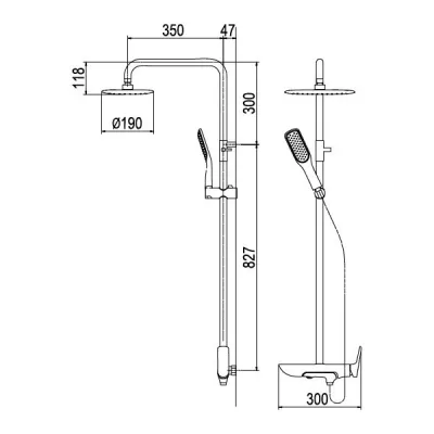 Sen tắm cây Viglacera P.57.350