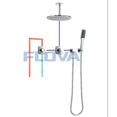 Sen tắm âm trần Flova FH 9970-675