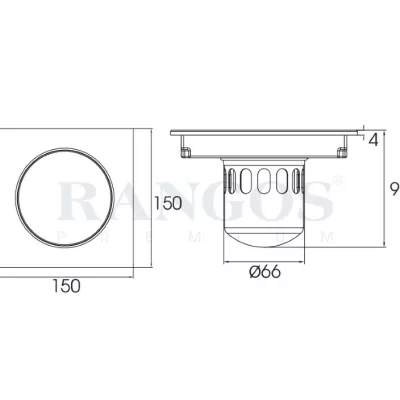 Thoát Sàn Rangos RG-D150V3