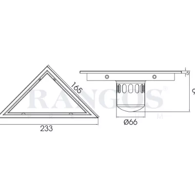 Thoát Sàn Rangos RG-D165V1