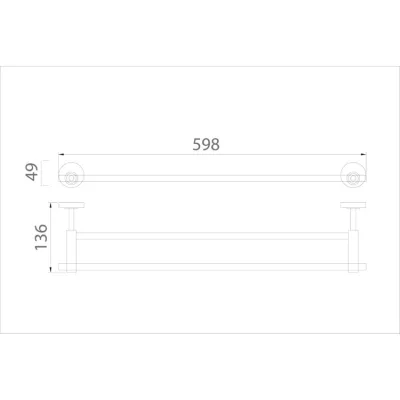 Vắt khăn đôi Ecobath EC260-09
