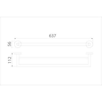 Vắt khăn đôi Ecobath EC270-09