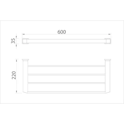 Vắt khăn giàn Ecobath EC215-12