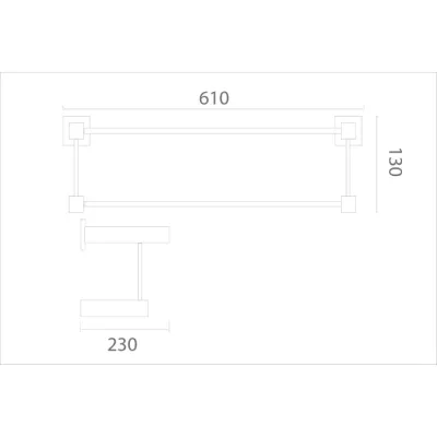 Vắt khăn giàn Ecobath EC255-12