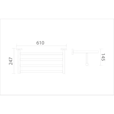 Vắt khăn giàn Ecobath EC299-12