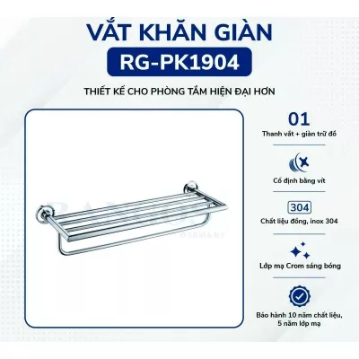 Vắt Khăn Giàn Rangos RG-PK1904