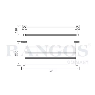 Vắt Khăn Giàn Rangos RG-PK4604