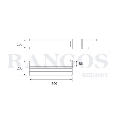 Vắt Khăn Giàn Rangos RG-PK5804
