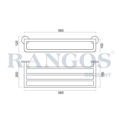 Vắt Khăn Giàn Rangos RG-PK6904