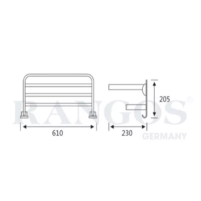 Vắt Khăn Giàn Rangos RG-PKG01