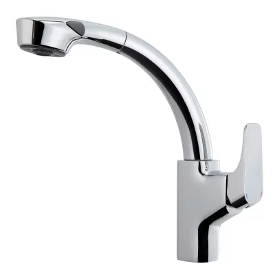 Vòi bêp rút dây nóng lạnh Kosco CO 8120