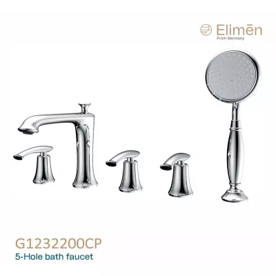 Vòi bồn tắm 5 lỗ Elimen G1232200