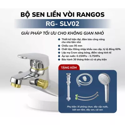 Vòi Lavabo Liền Sen Rangos RG-SLV02