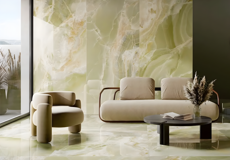 Gạch Ốp Tường Phòng Khách