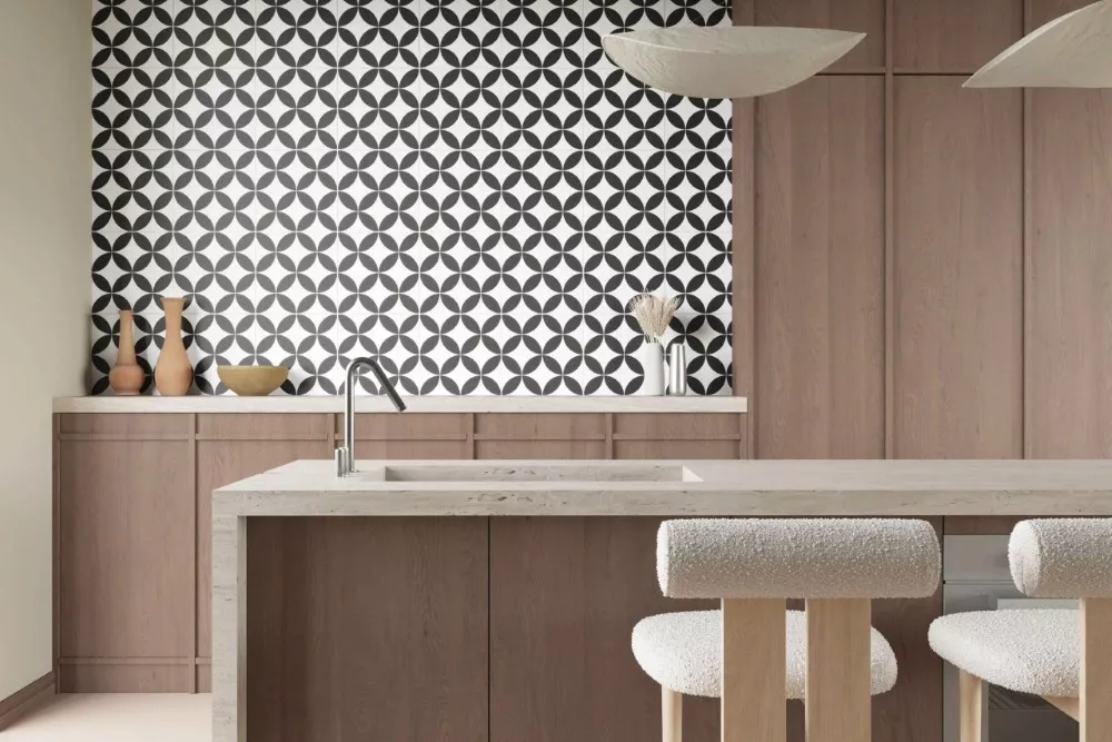 Gạch Á Mỹ 22.B.330.8570 trang trí phòng bếp