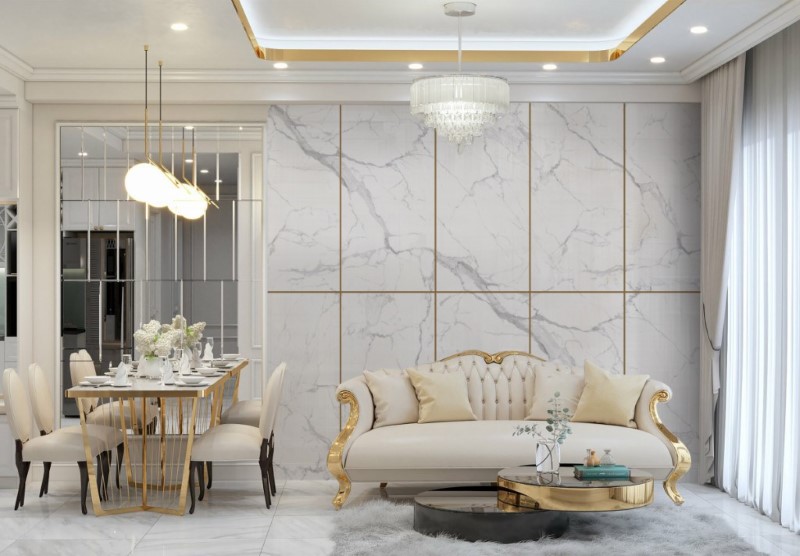 Gạch marble vân đá kích thước 60x120