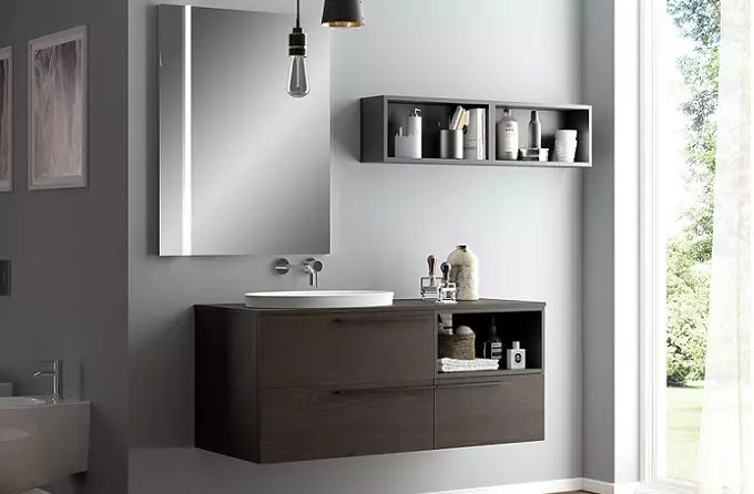 Mẫu tủ chậu lavabo rửa mặt đẹp